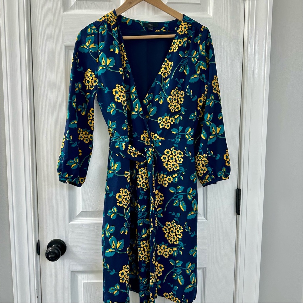 J. Crew wrap dress